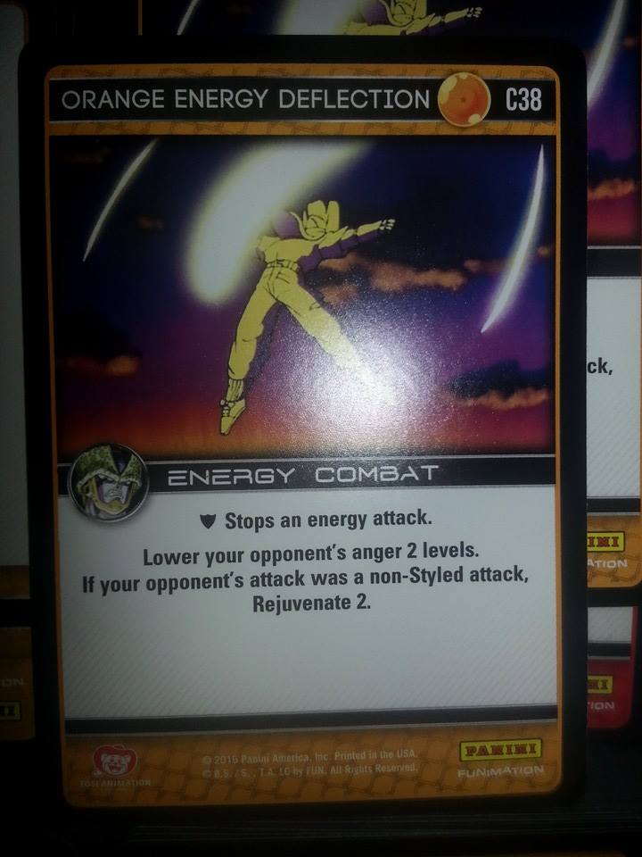 Orange Energy Deflection (FOIL)